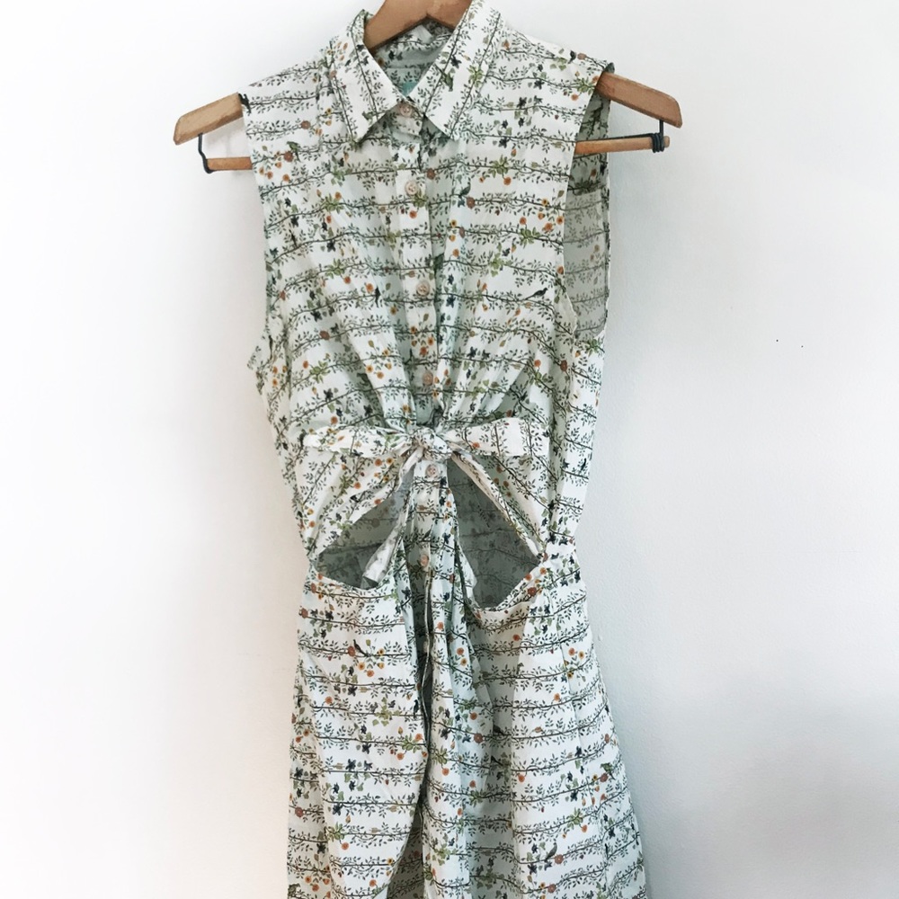 PS by Samantha Pleet for UO Cutout Shirtdress Sz 8